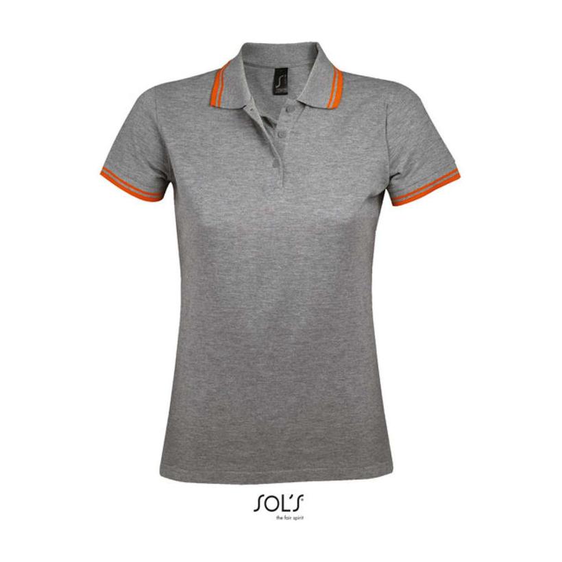Tricou Polo pentru femei Solo's Pasadena Gri XL