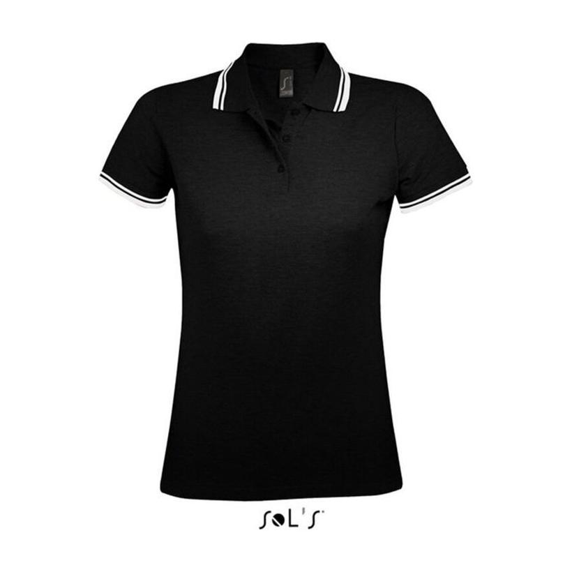 Tricou Polo pentru femei Solo's Pasadena Negru