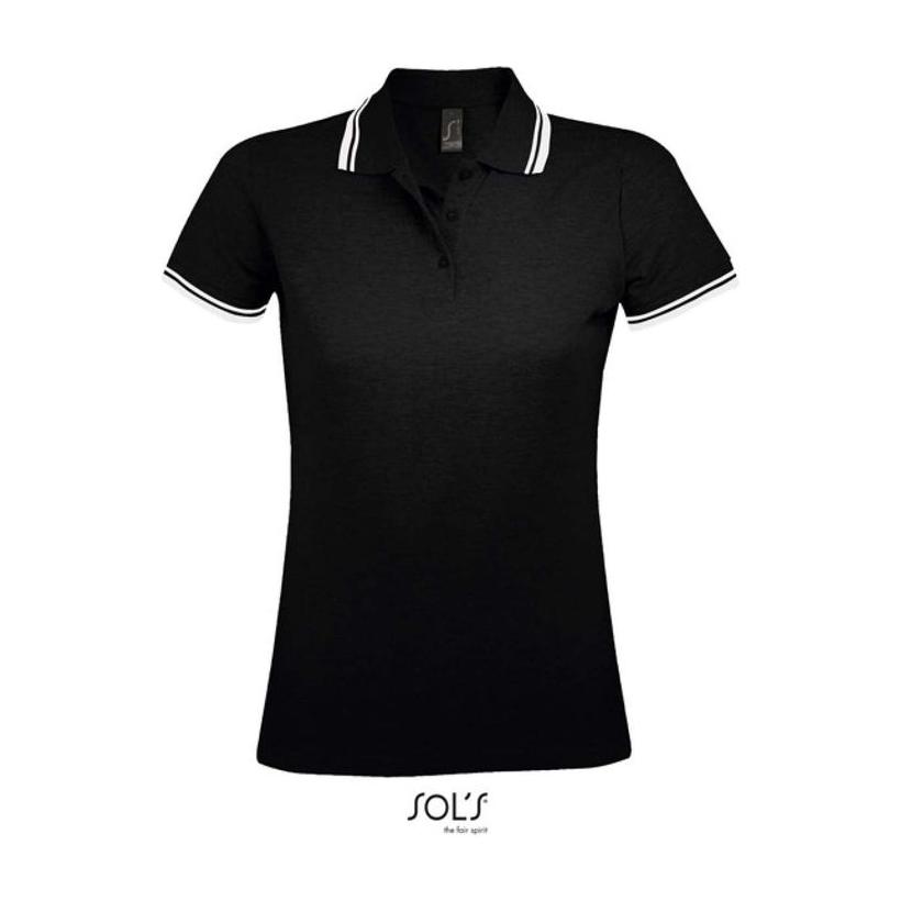 Tricou Polo pentru femei Solo's Pasadena Negru M