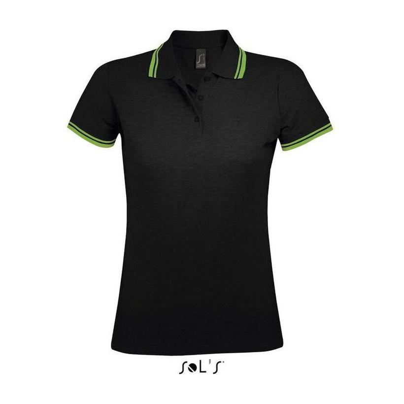 Tricou Polo pentru femei Solo's Pasadena Negru XL