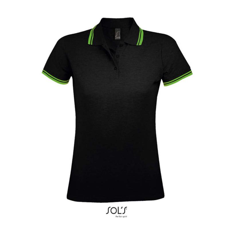 Tricou Polo pentru femei Solo's Pasadena Negru S