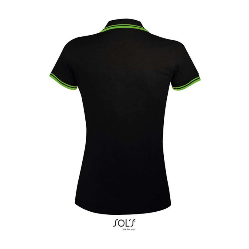 Tricou Polo pentru femei Solo's Pasadena Negru S