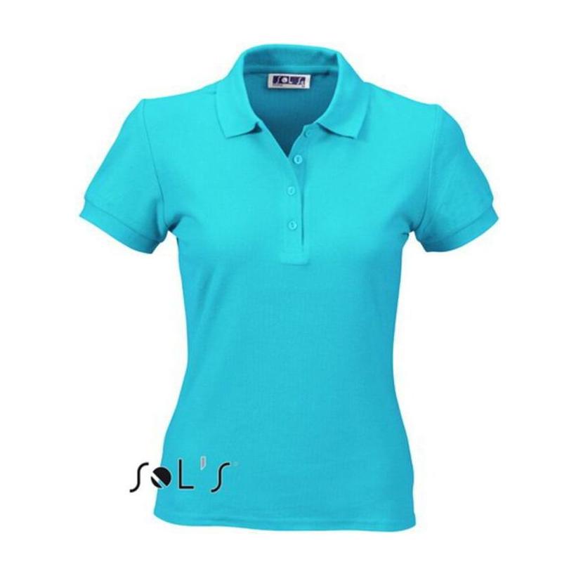 Tricou Polo pentru femei Sol's People Albastru XXL