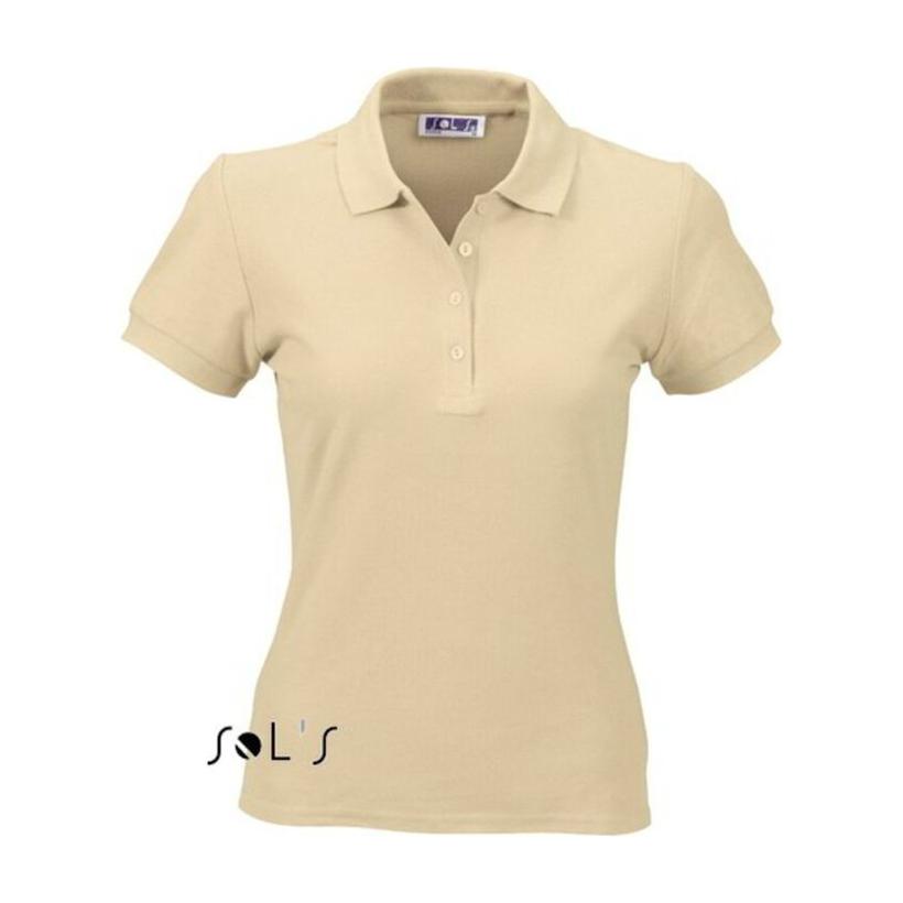 Tricou Polo pentru femei Sol's People Beige