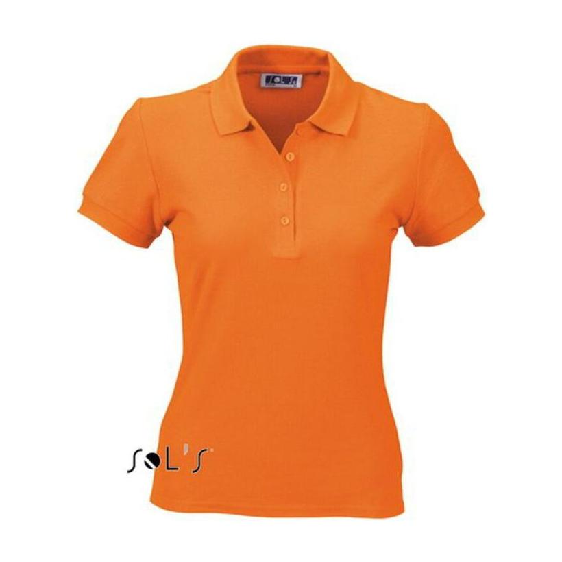 Tricou Polo pentru femei Sol's People Portocaliu XL