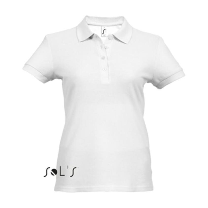 Tricou Polo pentru femei Sol's Passion Alb
