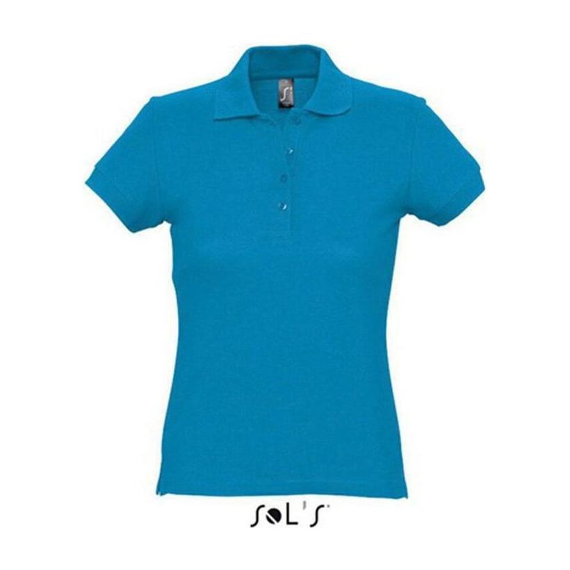 Tricou Polo pentru femei Sol's Passion Albastru