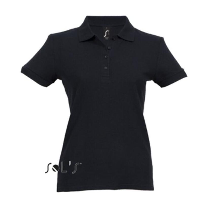 Tricou Polo pentru femei Sol's Passion Negru