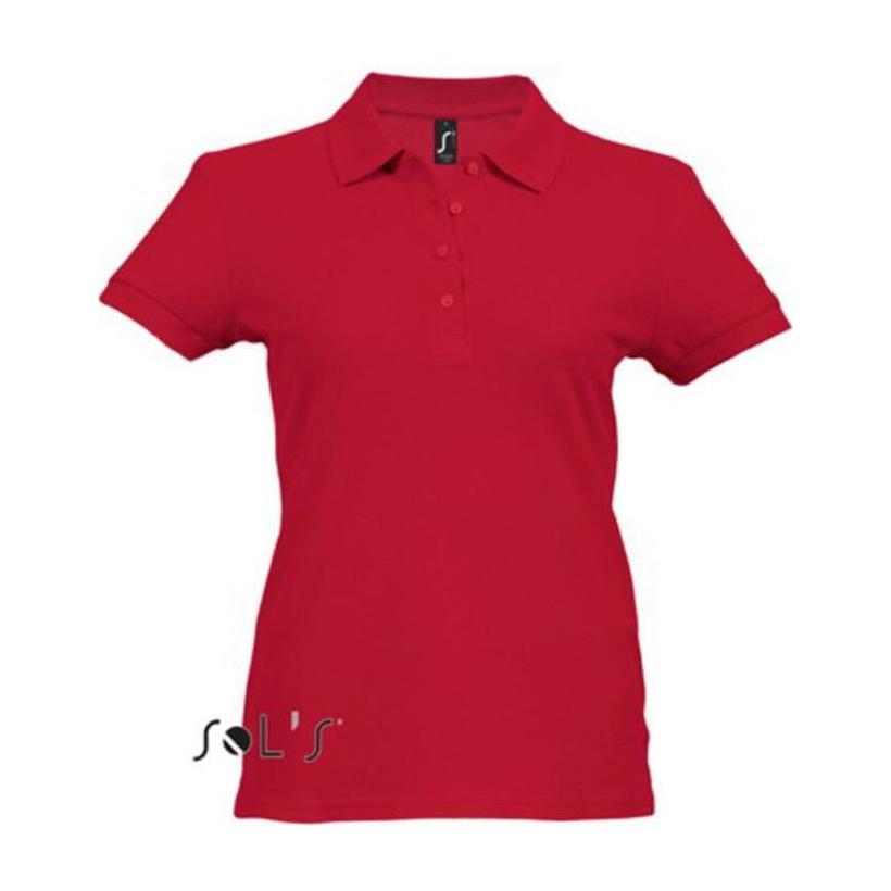 Tricou Polo pentru femei Sol's Passion Rosu