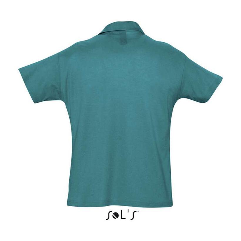 Tricou Polo pentru bărbați Solo's Summer Albastru L