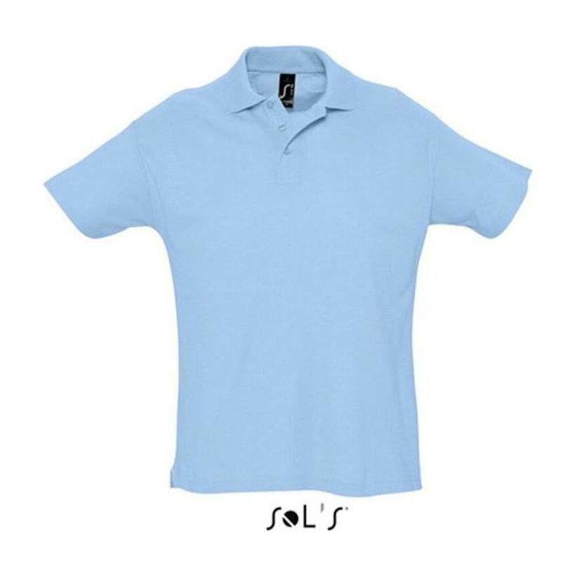 Tricou Polo pentru bărbați Solo's Summer Albastru XXL