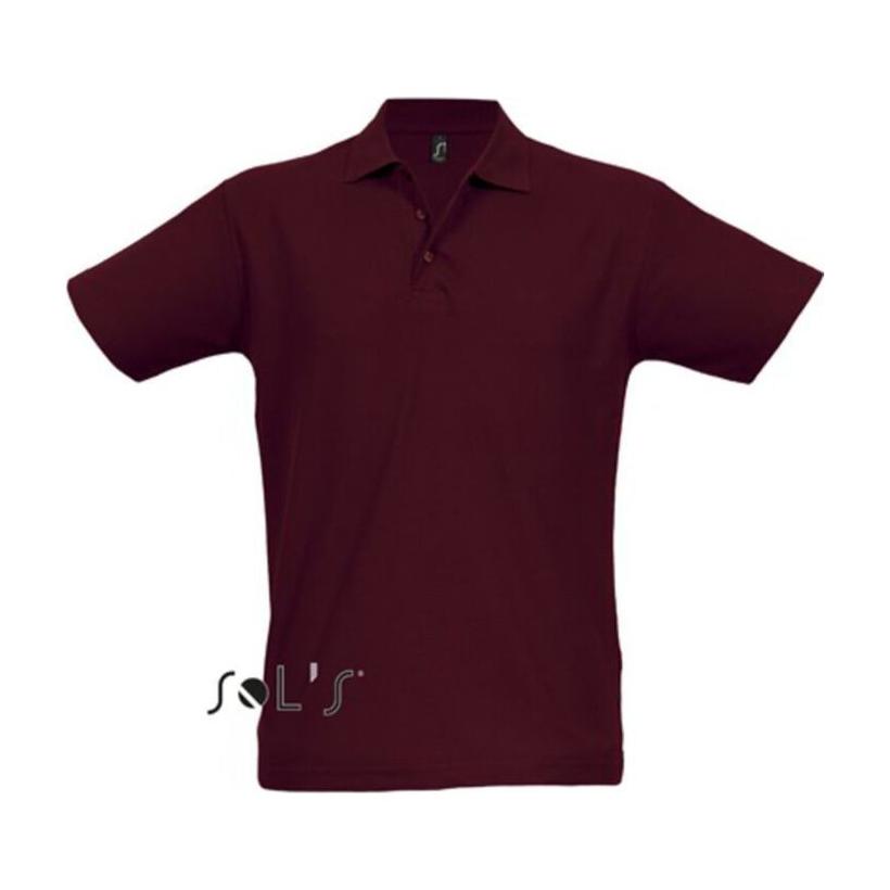 Tricou Polo pentru bărbați Solo's Summer Bordeaux S