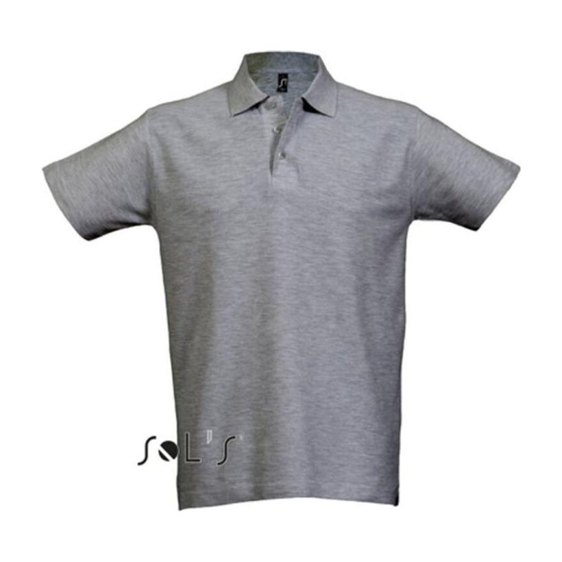 Tricou Polo pentru bărbați Solo's Summer Gri