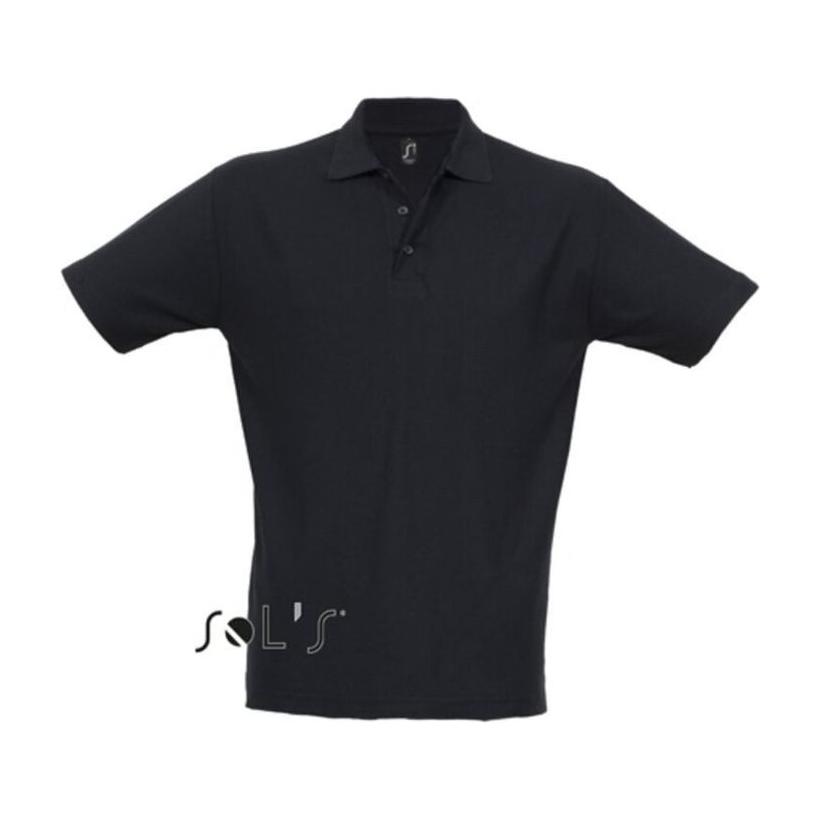 Tricou Polo pentru bărbați Solo's Summer Negru