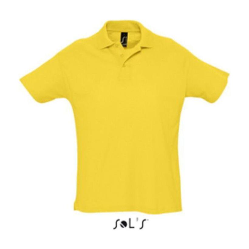 Tricou Polo pentru bărbați Solo's Summer Portocaliu XS