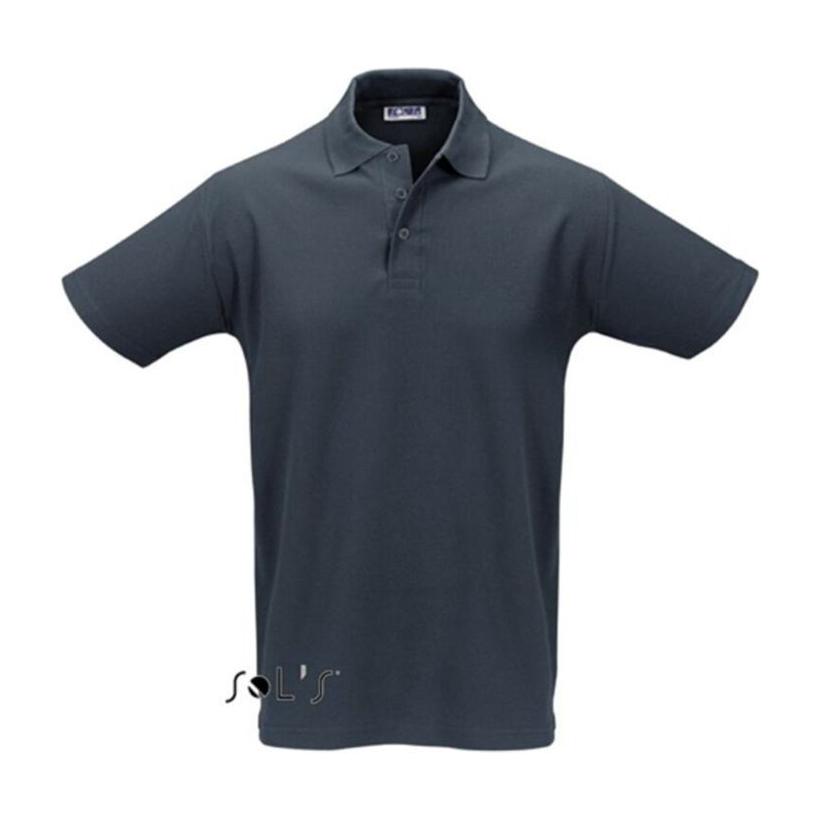 Tricou Polo pentru bărbați Sol's Spring Iimen's Pique Orion Navy Blue XL