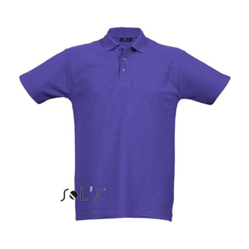Tricou Polo pentru bărbați Sol's Spring Iimen's Pique Mov