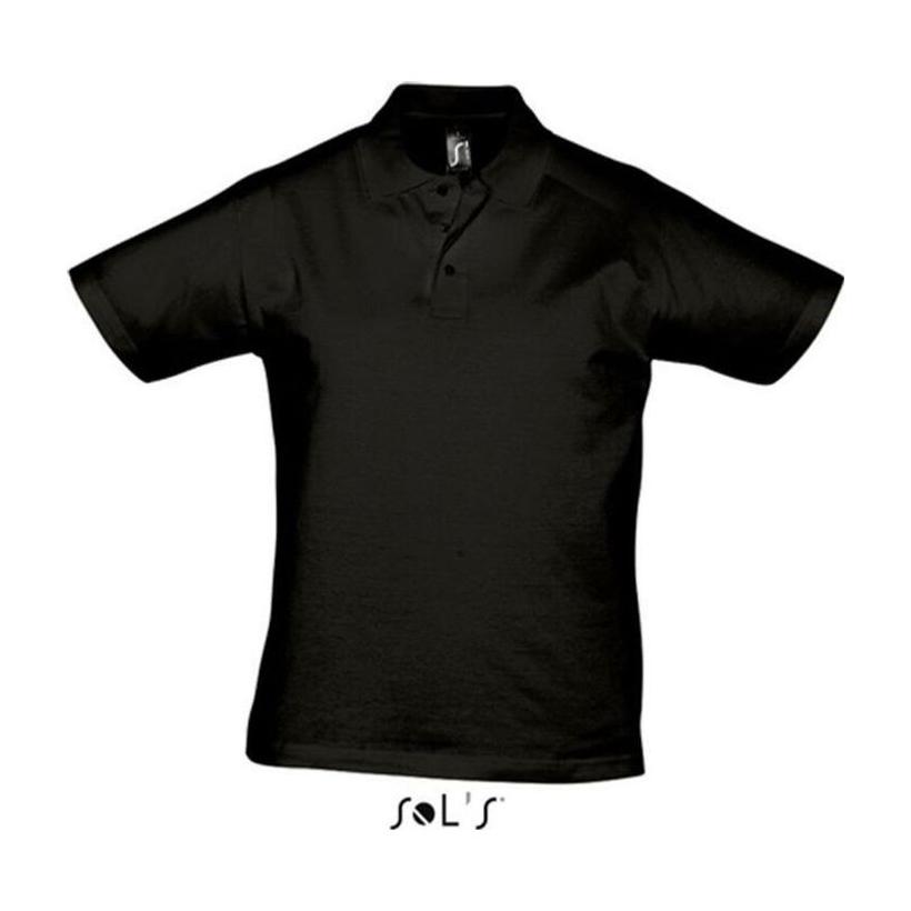 Tricou Polo pentru bărbați Prescott Negru S