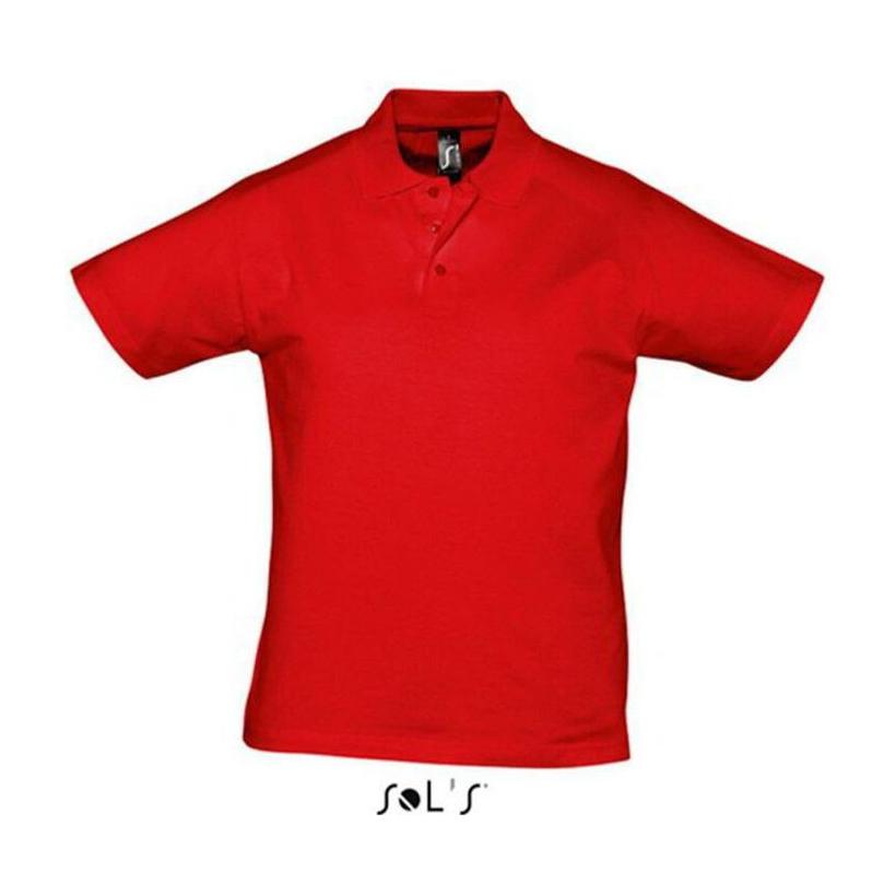 Tricou Polo pentru bărbați Prescott Rosu XXL