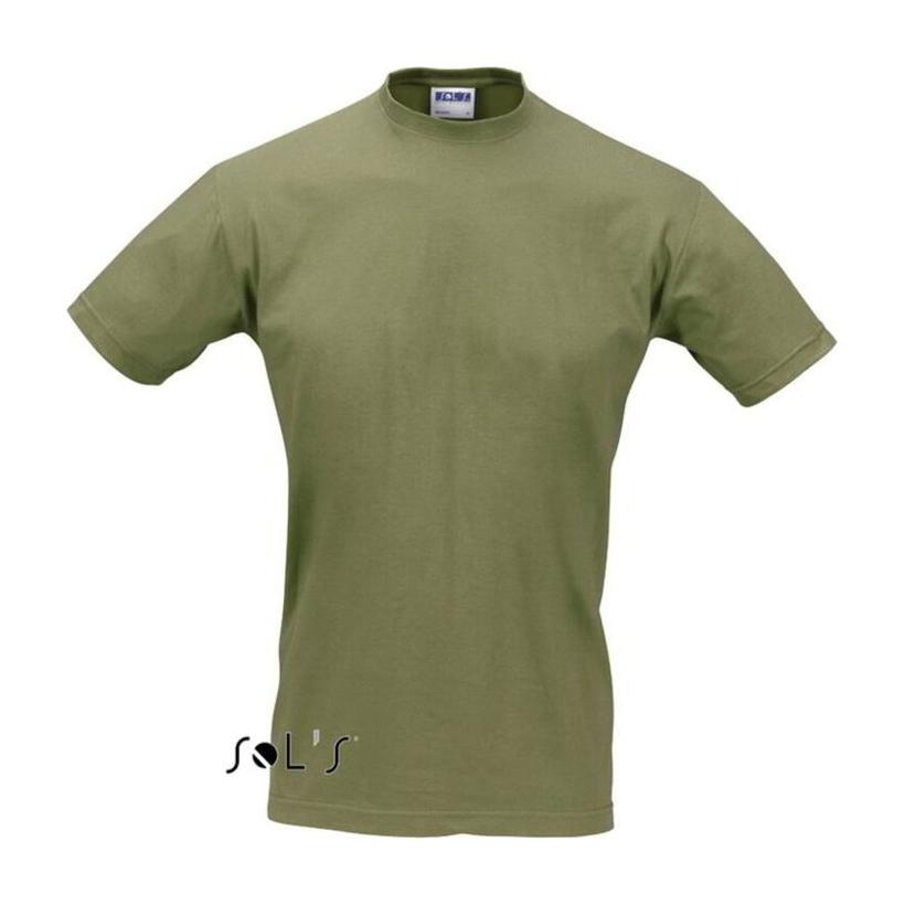 Tricou unisex cu guler rotund Sols Regent Maro XS