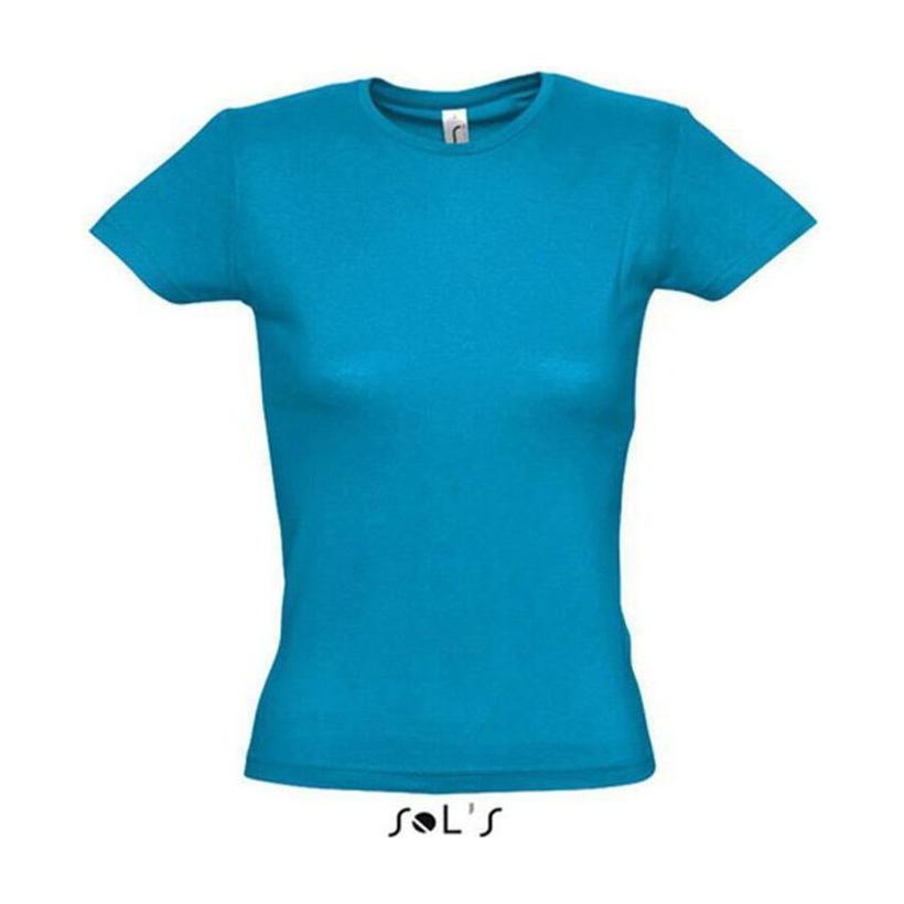 Tricou pentru femei Sol's Miss Albastru XL
