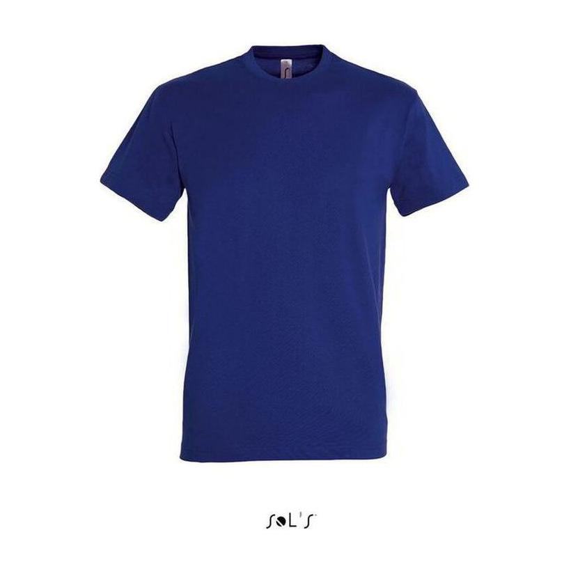 Tricou cu guler rotund pentru bărbați Solo's Imperial Albastru