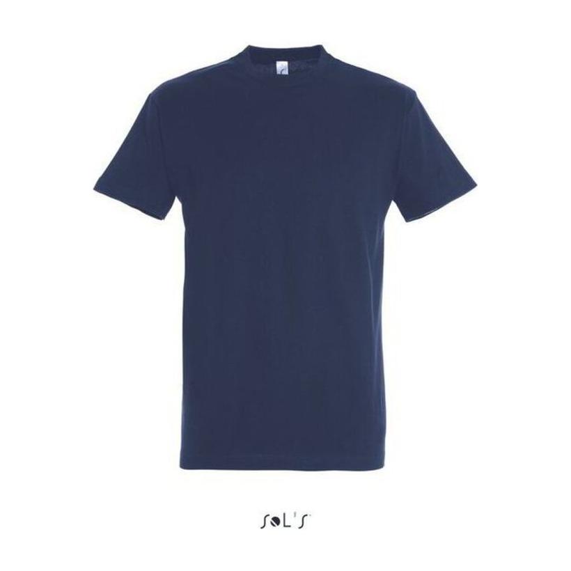 Tricou cu guler rotund pentru bărbați Solo's Imperial Albastru Inchis 4XL