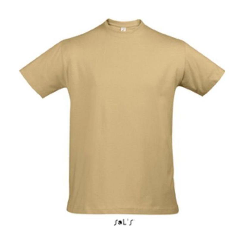 Tricou cu guler rotund pentru bărbați Solo's Imperial Beige