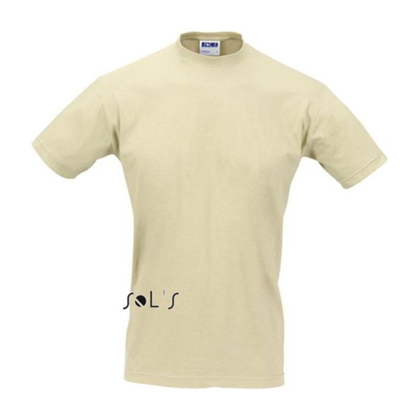 Tricou cu guler rotund pentru bărbați Solo's Imperial Beige L