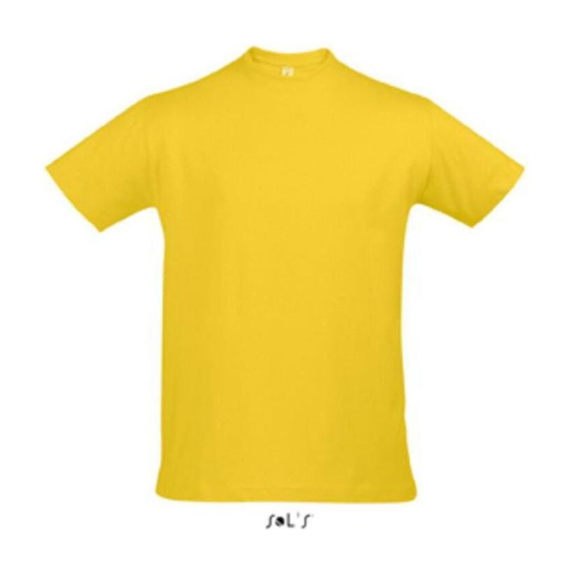 Tricou cu guler rotund pentru bărbați Solo's Imperial Galben XXL