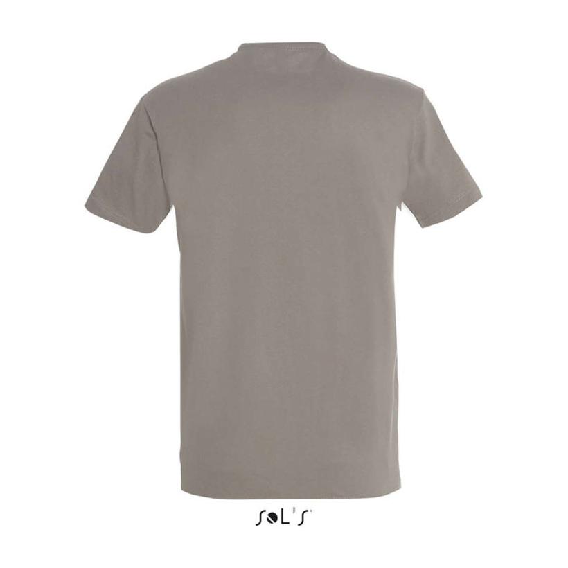 Tricou cu guler rotund pentru bărbați Solo's Imperial Gri XXL