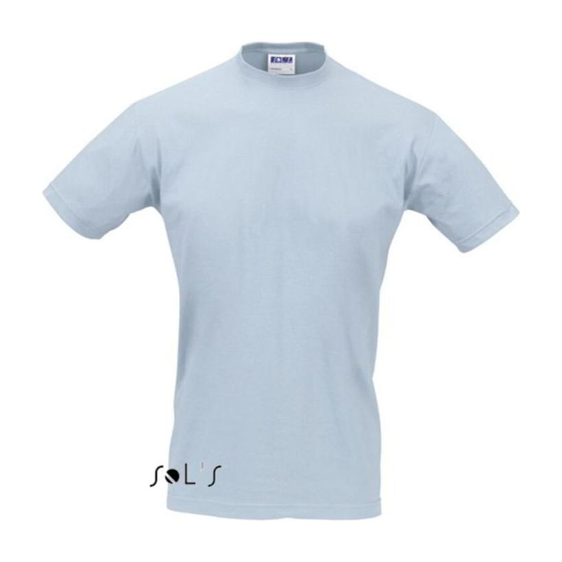 Tricou cu guler rotund pentru bărbați Solo's Imperial Gri XL