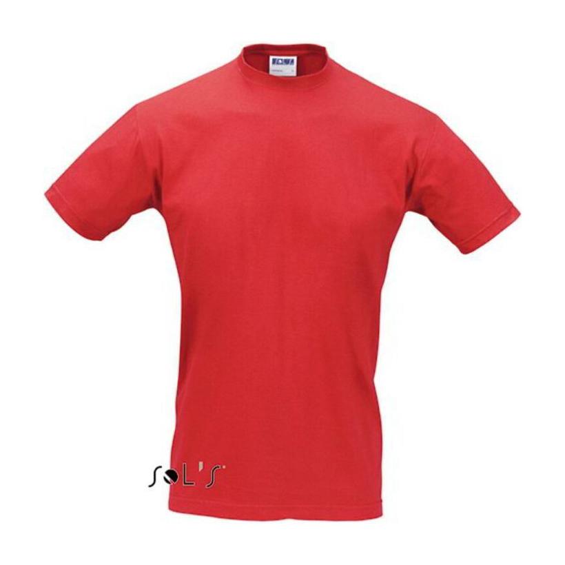 Tricou cu guler rotund pentru bărbați Solo's Imperial Rosu 5XL