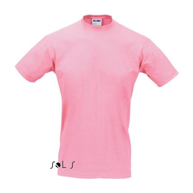 Tricou cu guler rotund pentru bărbați Solo's Imperial Roz XL