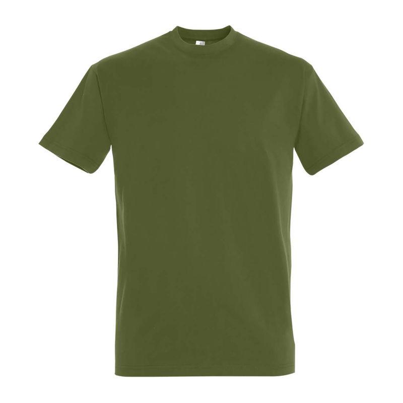 Tricou cu guler rotund pentru bărbați Solo's Imperial Dark Khaki