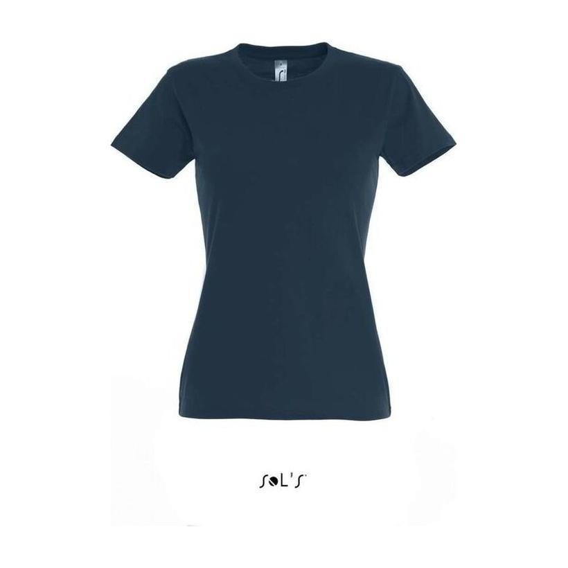 Tricou cu guler rotund pentru femei Solo's Imperial Albastru XL
