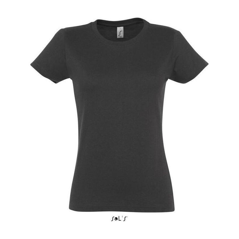 Tricou cu guler rotund pentru femei Solo's Imperial Gri L