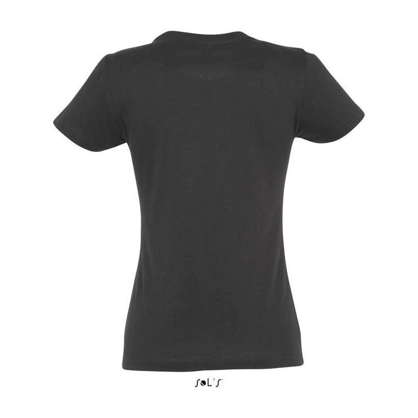 Tricou cu guler rotund pentru femei Solo's Imperial Gri S