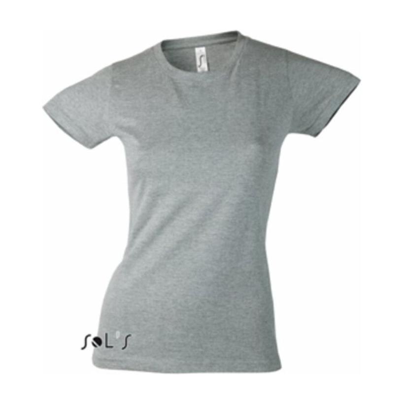 Tricou cu guler rotund pentru femei Solo's Imperial Gri XXL