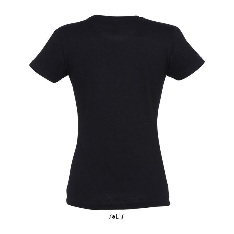 Tricou cu guler rotund pentru femei Solo's Imperial Negru 3XL