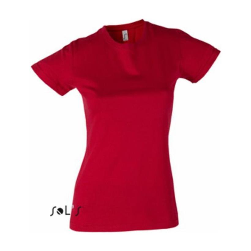 Tricou cu guler rotund pentru femei Solo's Imperial Rosu XXL