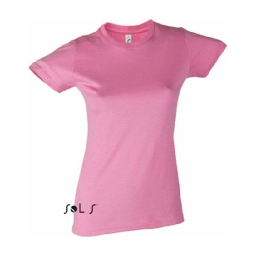 Tricou cu guler rotund pentru femei Solo's Imperial Roz XXL