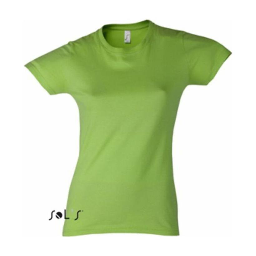 Tricou cu guler rotund pentru femei Solo's Imperial Verde