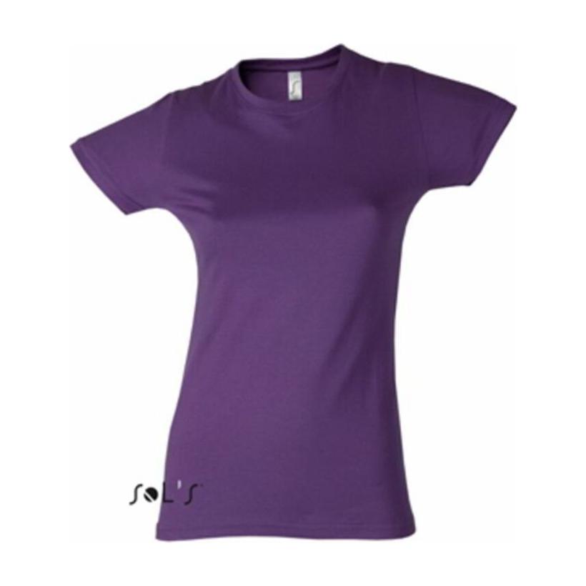 Tricou cu guler rotund pentru femei Solo's Imperial Mov XL