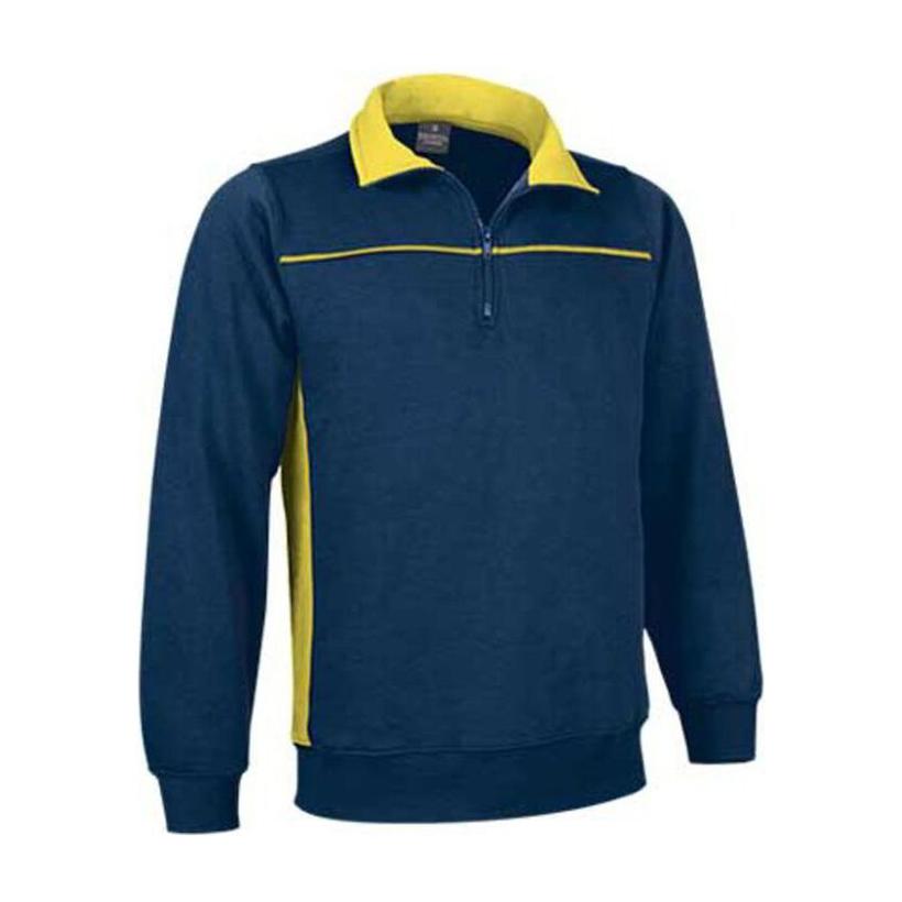 Sweatshirt Thunder Orion Navy Blue - Lemon Yellow