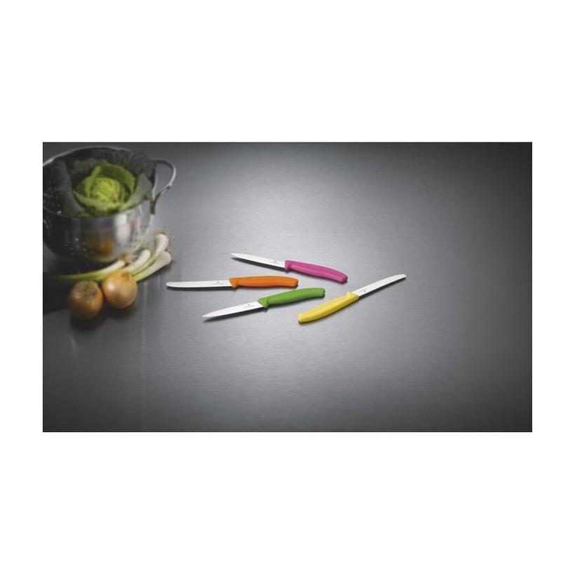 Cuțit pentru roșii și mezeluri Verde