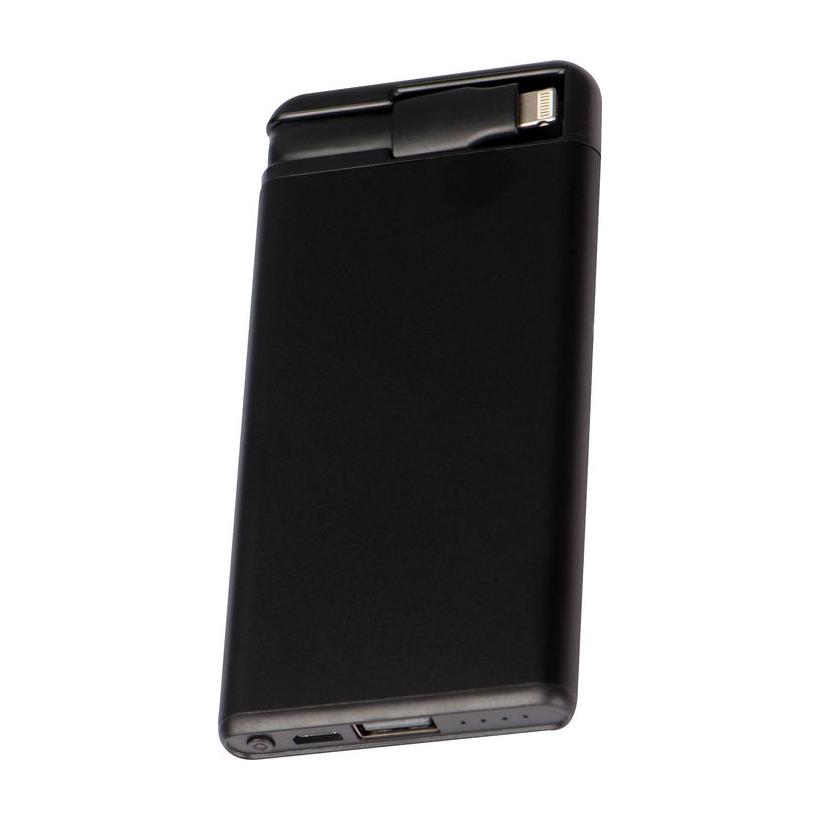 Powerbank 4000 mAh cu ventuză Negru