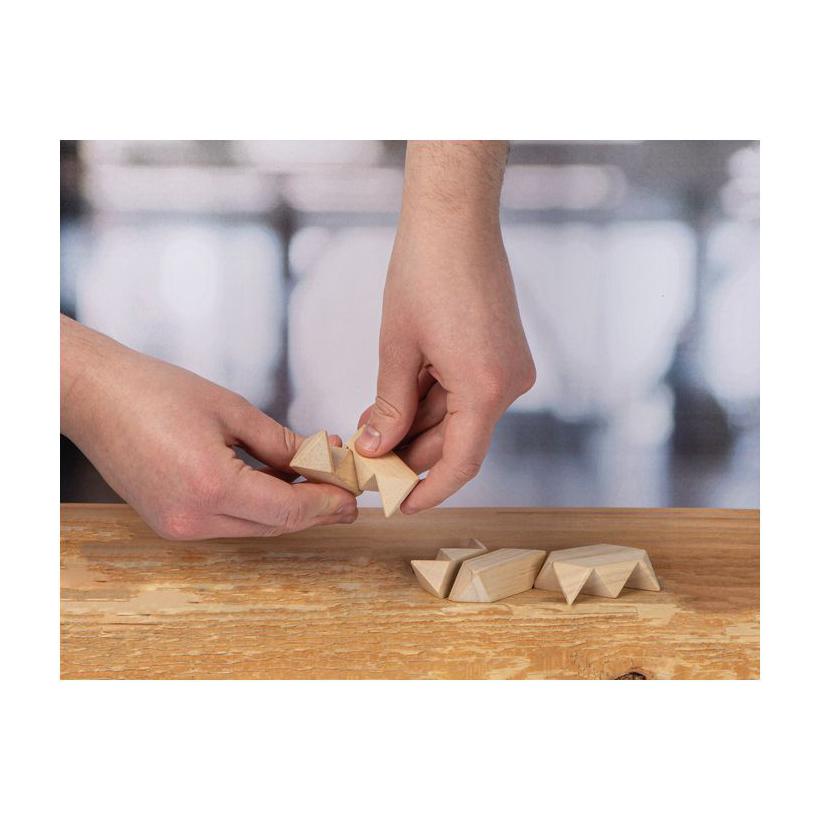 Puzzle din lemn Toulouse  Beige
