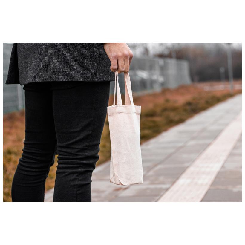 Sacoșă pentru sticlă Nice Beige