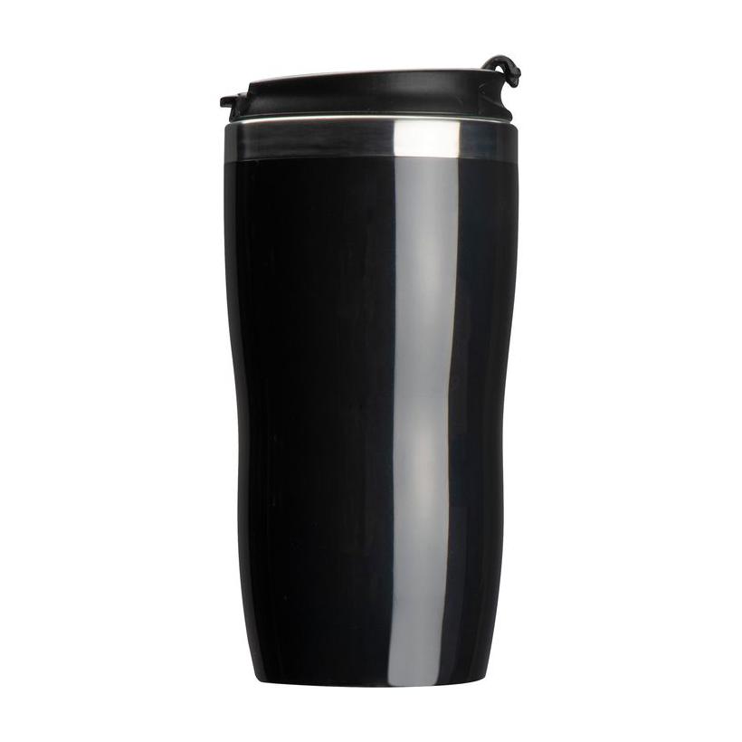 Termos și set de pahar Split Negru